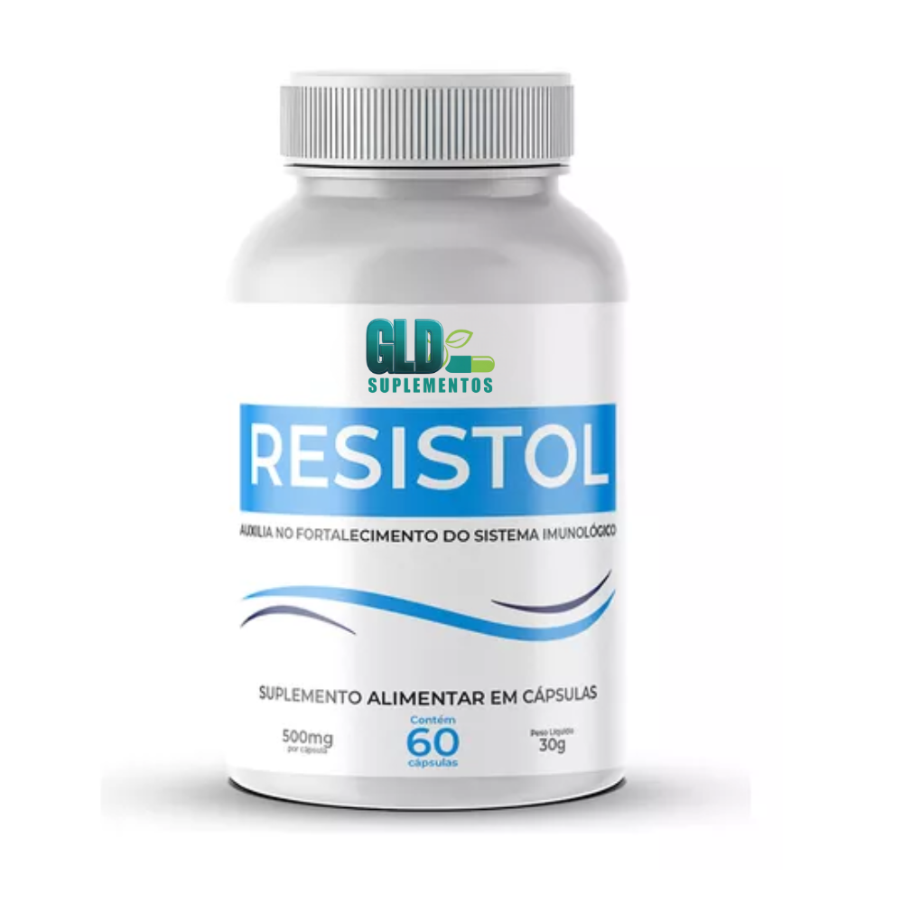 1x Resistol Original 60 Cápsulas - 1 pote